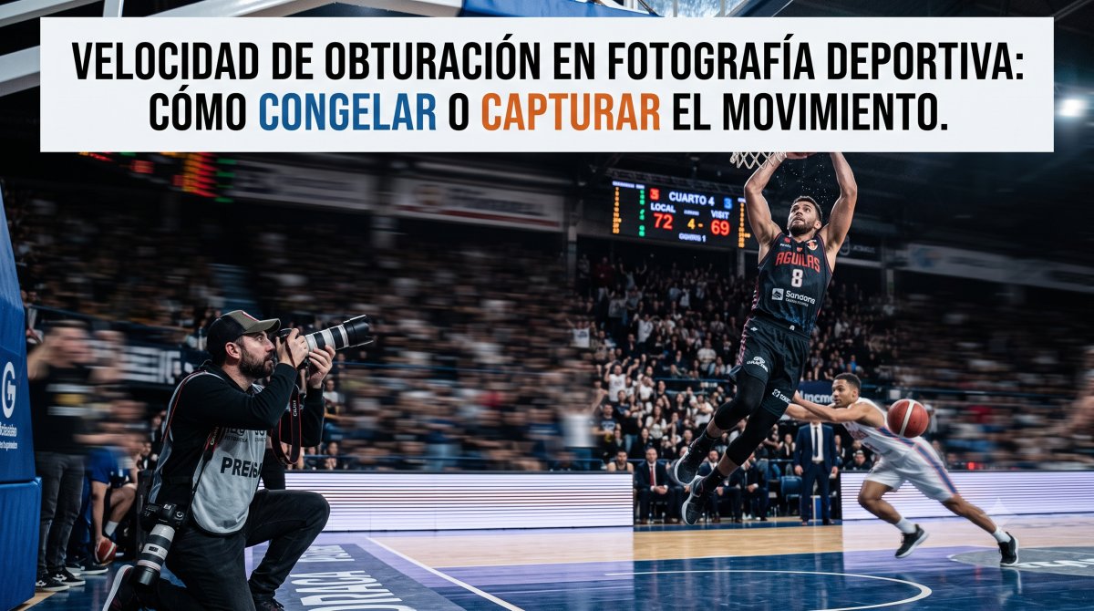 Velocidad de Obturación en Fotografía Deportiva: Cómo Congelar o Capturar el Movimiento